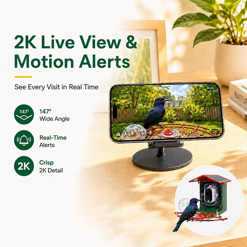 Smart Bird Feeder with Camera