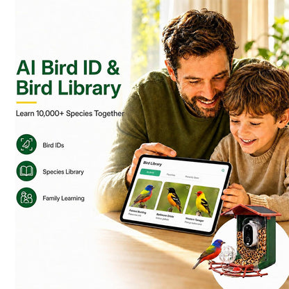 Smart Bird Feeder with Camera