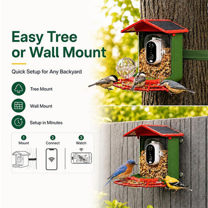 Smart Bird Feeder with Camera