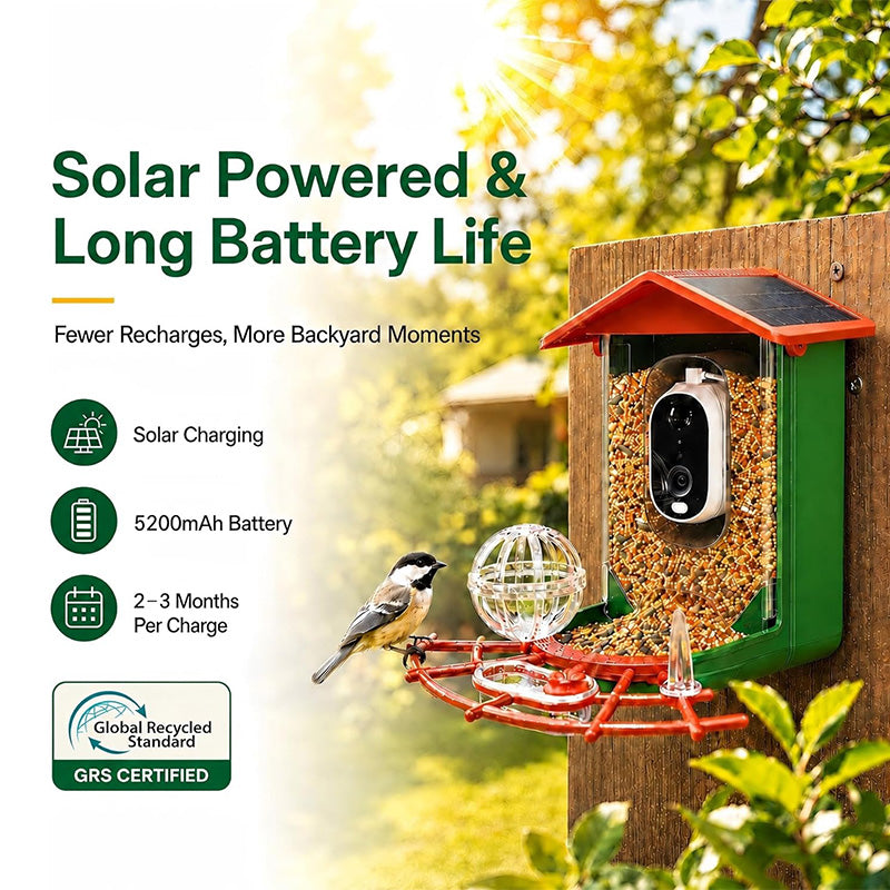 Smart Bird Feeder with Camera